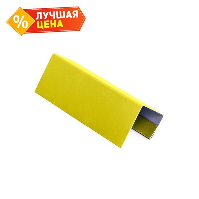 J-Профиль 12мм 0,45 PE с пленкой RAL 1018 цинково-желтый