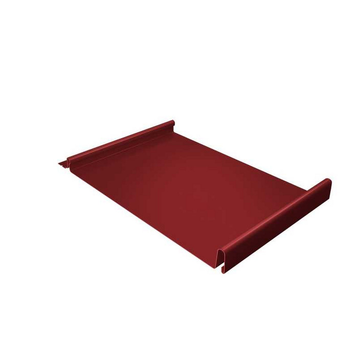 Фальцевая кровля Кликфальц Grand Line 0,7 Полиэстер RAL 3011 - фото №1
