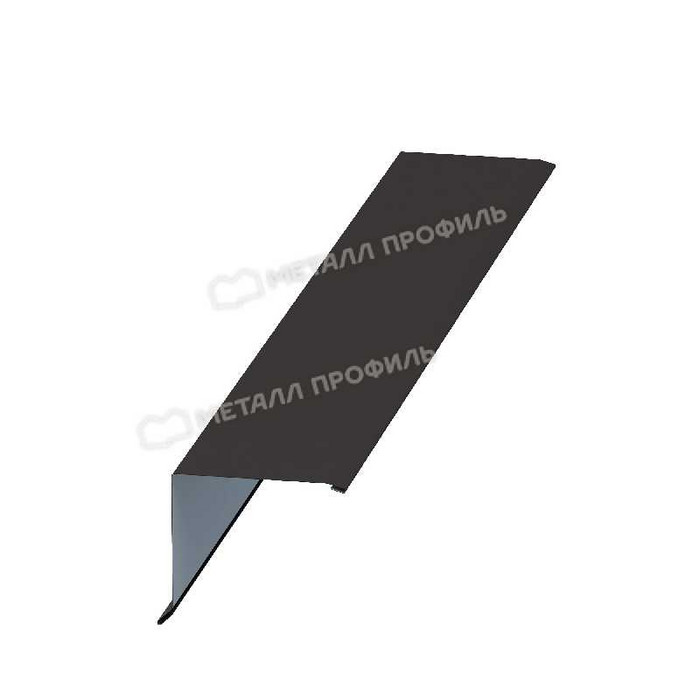 Планка торцевая 135х145х2000 (VikingMP E-20-8019-0.5) - фото №1